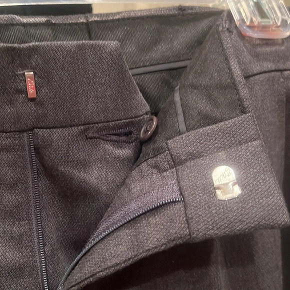 EUC Men’s Perry Ellis Slacks Gray Dress Slacks 32 x 30. Pristine. - Picture 3 of 4